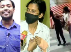 Lucknow Girl who slap Cab driver khan sir video