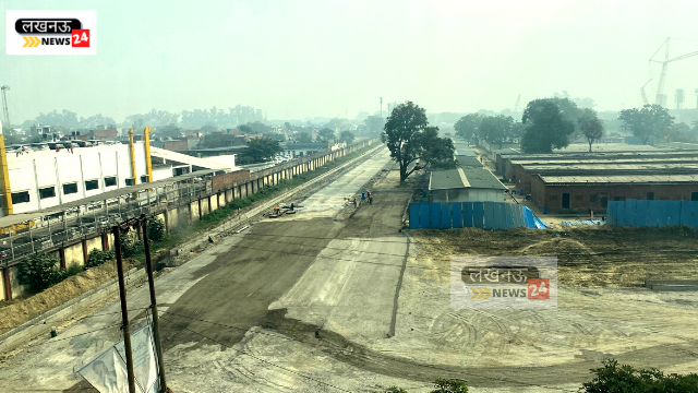 Good news: LDA built a 40-year-long steel road here in Lucknow, know its features