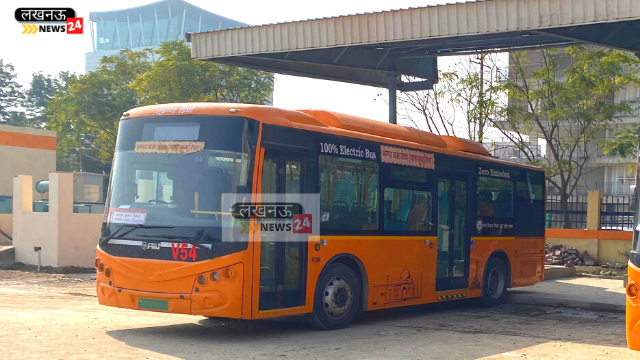 60 electric AC buses are running on these 5 routes in Lucknow, 40 buses are presented this month