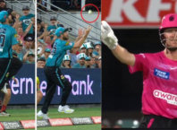 Drama happened in the live match! Was it a catch or a six, a big controversy arose over the decision of the umpire